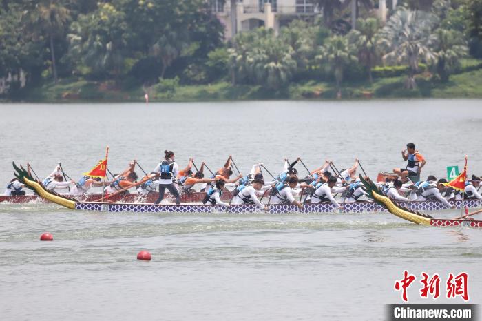 十五运会群众龙舟决赛：广东代表队再夺两金，