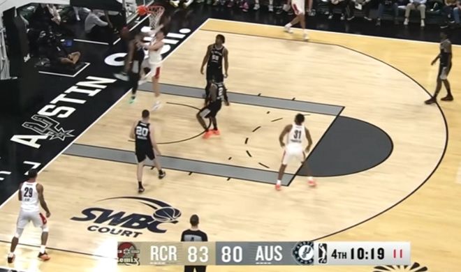 杨瀚森砍20+10率队暂胜 马刺末节反超夺回优势